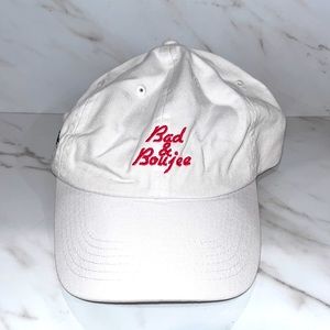 NWT YRN migos bad and boujee white pink hat
